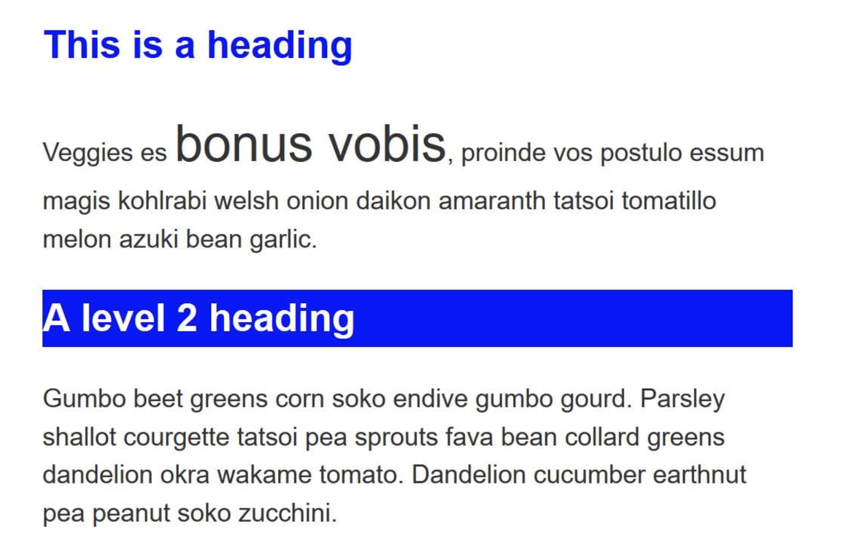 Extra Credit Selectors